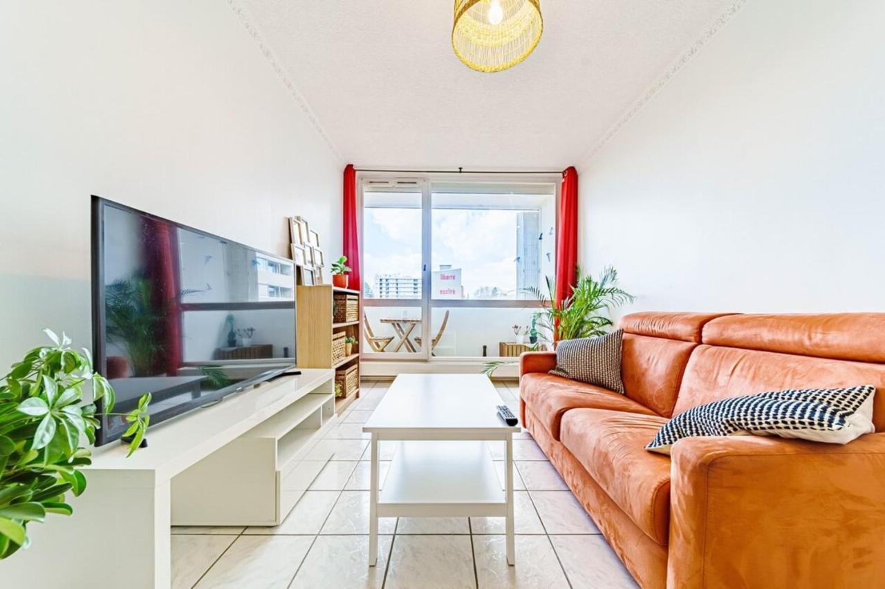 Atypical Apartment With Balcony & Interior Stairs Villeurbanne Exterior foto