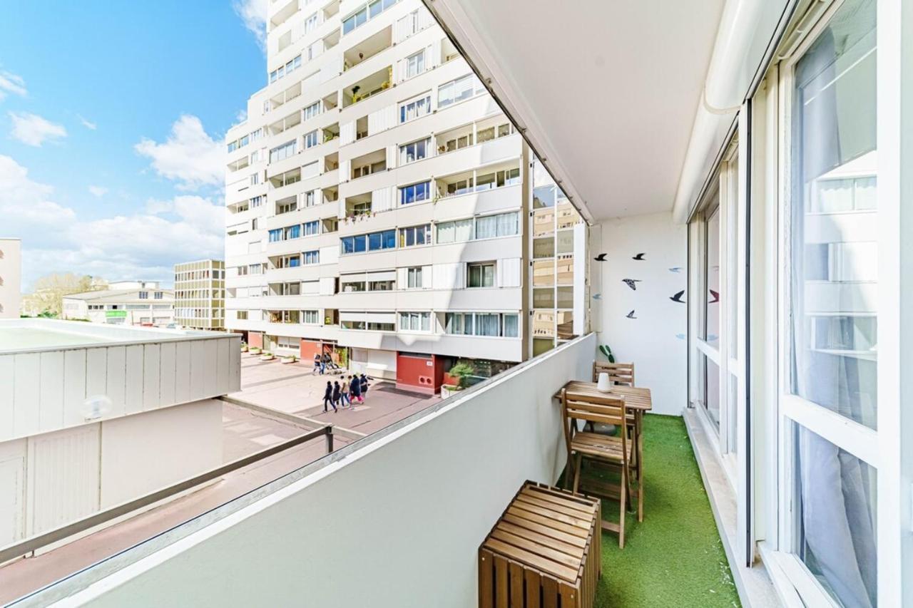 Atypical Apartment With Balcony & Interior Stairs Villeurbanne Exterior foto